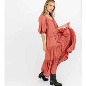 shop zoco terracotta dress